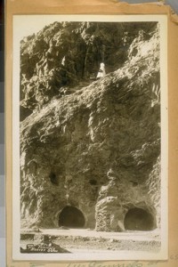 Two of the Tunnels at Hoover Dam - May 1932
