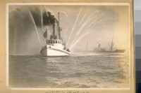 S.F. [San Francisco] Fire Boat, 1910