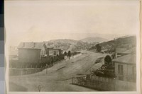 East on Green St. from Leavenworth Sts. in 1878