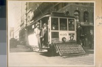End of Street Cars on Montgomery St. Oct. 5/27