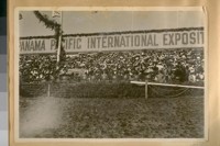 P.P.I. Ex. [Panama-Pacific International Exposition] - 1915 in G.G. Park. [Groundbreaking ceremony.]