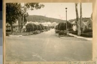 South on Terrace Drive from Portola Drive (St. Francis Wood). June 1924