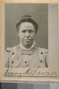 Mary McKenzie was a pickpocket who worked the shopping district and her line was to open women shoppers' purses and take the contents in the crowded stores