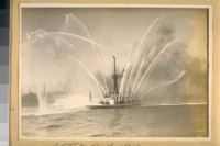 S.F. [San Francisco] Fire Boat, 1910