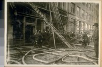 Fire East side of Drumm St. bet. Sacramento and Calif. Sts. about 1896