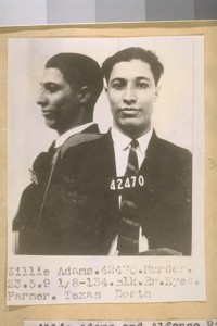 Willie Adams.42470. Murder.23.5.9 -134.Blk.Br.Eyes.Farmer. Texas Death