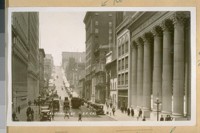 West on Calif. St. from Sansome Ave., June 1921