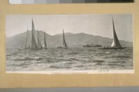 San Francisco and the Marina from Yacht Harbor in 1929