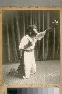 Celebration at Santa Clara College, May, 1922. [Photograph by] Bushnell