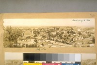 July 1936. Santa Cruz in 1936