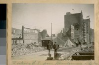 Looking S.E. from Montgomery and Clay Sts., April 18-06