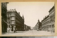 Looking West on Market from Main St., 1895