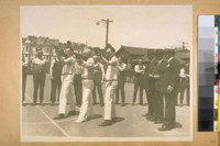 Members of the San Francisco Police Dept. May 1923. Capt. Wm. Quinn, Jesse B. Cook, Chief D.J. O'Brien