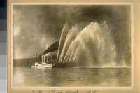 S.F. [San Francisco] Fire Boat, 1910