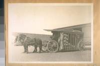 A two horse truck loading from R.R. car at Vallejo and Embarcadero. April 5/28