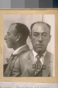 Louis Lazarus. San Quentin 45874. Executed Jan.3.1930. Age - 37. In hold up of West Oakland Branch of Oakland Bank