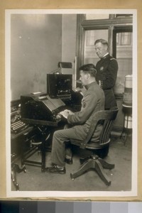 Chief of Police Wm. J. Quinn. July 1929