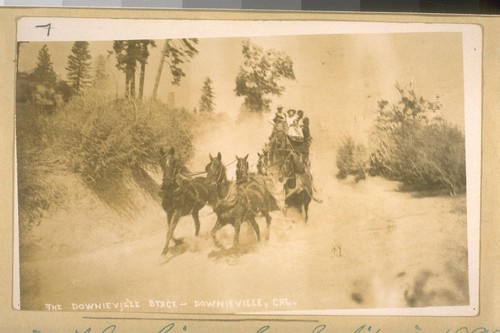 Downieville, Sierra Co. Calif. in 1890