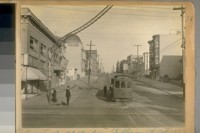 East on Calif. St. from Fillmore St