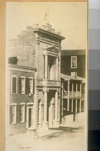 St. Francis Engin [Engine] Co. on Dupont bet. Sacramento & Clay Sts. in 1865