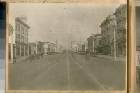North on Van Ness Ave. from McAllister St. Dec. 1922