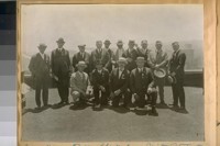 Convention of Police Chiefs from United States & Canada at S.F. [San Francisco], Calif., June 19th to 24th, 1922. Photo taken on the roof of the St. Francis Hotel - L. to R