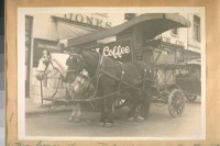A two horse dray in front of 447-Battery St. near Merchant St. April 7/28