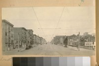 South on Van Ness Ave. from Union St. Aug. 1922 Greek Church