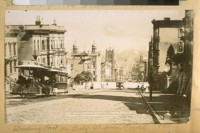 Looking East on Calif. St. from Powell, 1880