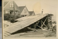 Building a retaining wall on York St. at Holladay Ave. From Jesse B. Cook