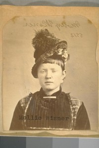 Mollie Wisner, alias the "Lost Chicken", was arrested in 1880 for Grand Larceny. While out on bail, she skipped out of town. She was one of the old Barbary Coast pickpockets