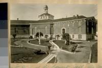 North end of the County Jail, the same as above photo