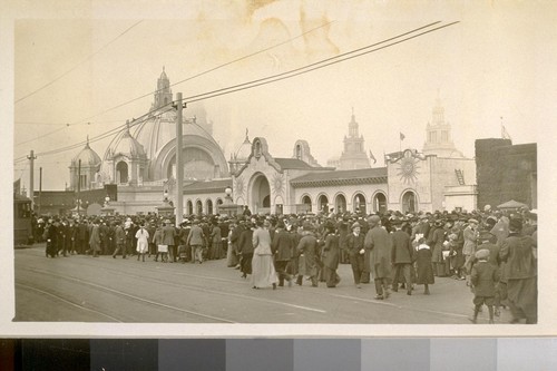 P.P.I. Ex. [Panama-Pacific International Exposition] 1915 Entrance