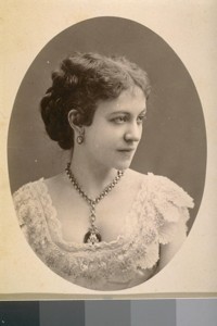 Ellie Wilton, Leading Lady at the Old Calif. Theater, 1878. Bush St. bet. Kearny and Grant Ave