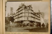 Fire of the Old Baldwin Hotel N.E. corner Powell and Market Sts. Nov. 23/98