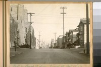 East on Bush St. from Gough St. Oct. 1922