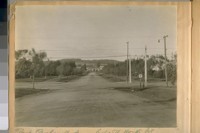 Park Panhandle from Calif. St. North between Funston Ave. And 14th Ave, January 1923 with the Marine Hospital in the center