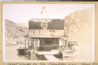 Boat House on the Boulder Dam. June 3/36