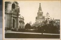 P.P.I. [Panama-Pacific International] Exposition. [Tower of Jewels on the middle right.]
