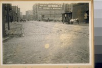 First St. north from Howard St. 1915