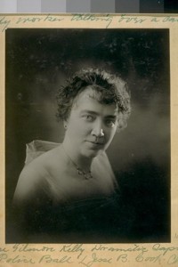 Hortense Gilmore Kelly, Dramatic Soprano Soloist. 1921 Police Ball, Jesse B. Cook--Chairman