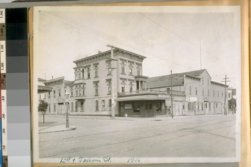 20th & Folsom St. 1916