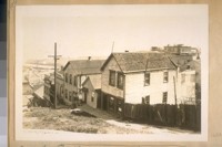 South on Filbert St. from bet. Kearny & Montgomery St. showing south side of Filbert St. Telegraph Hill. April 9/31