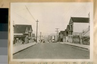 East on Randall St. from the top of the Hill. June 1926