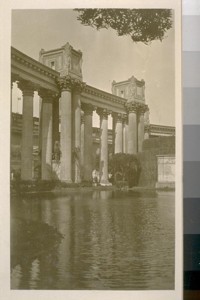 Art Bldg. P.P.I. Ex. [Panama-Pacific International Exposition] - 1915. [Palace of Fine Arts.]