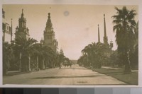 P.P.I. [Panama-Pacific International] Exposition. [Avenue of Palms.]