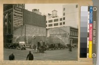 The old location of the Anglo, London, Paris Bank. N.E. cor. Pine & Sansome St. Sept. 30/26. See the Old Vaults
