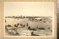 Oakland skyline from Lake Merritt