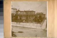 The Old home of Jas. M. Donohue, North-East cor. 2nd & Bryant Sts. 1876