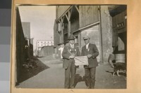 John E. McDougala, N.S.G.W. [Native Sons of the Golden West] Treasurer and City Treasurer of San Francisco on his way to the Lake, 1917